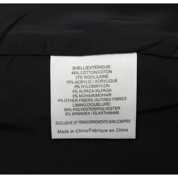 Tory Burch Women's Ada Skirt Metallic Tweed A-Line Granite Gray Skirt Sz 12 - Picture 6 of 9